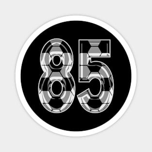 Soccer Number 85 Soccer Jersey #85 Soccer Mom Player Fan Magnet